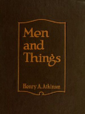 [Gutenberg 53018] • Men and Things